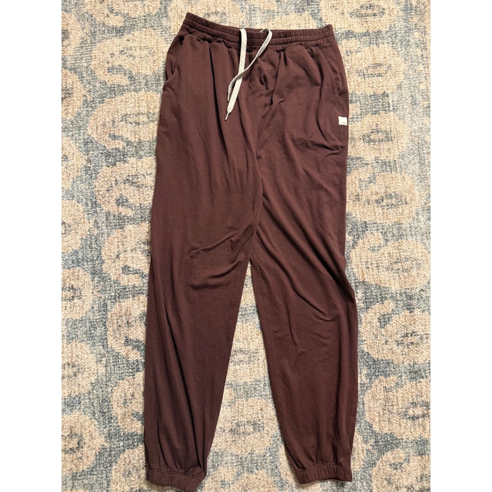 Vuori Women's Boyfriend Jogger Brown Size Small Excellent Condition